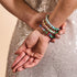 Glockenblume | Firefly Glas Diamanten Armband